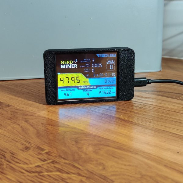 Large Format NerdMiner - 2.8" Screen with Pool Monitor - Image 12