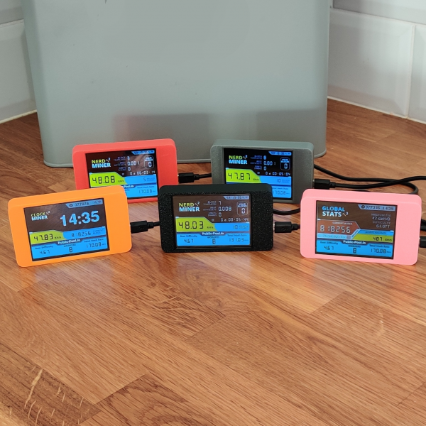 Large Format NerdMiner - 2.8" Screen with Pool Monitor - Image 9