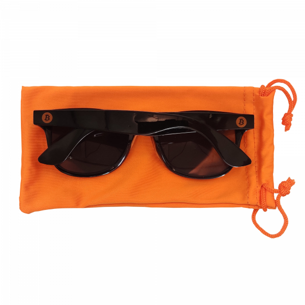 Bitcoin ₿ Sunglasses with Microfiber Case - Image 2