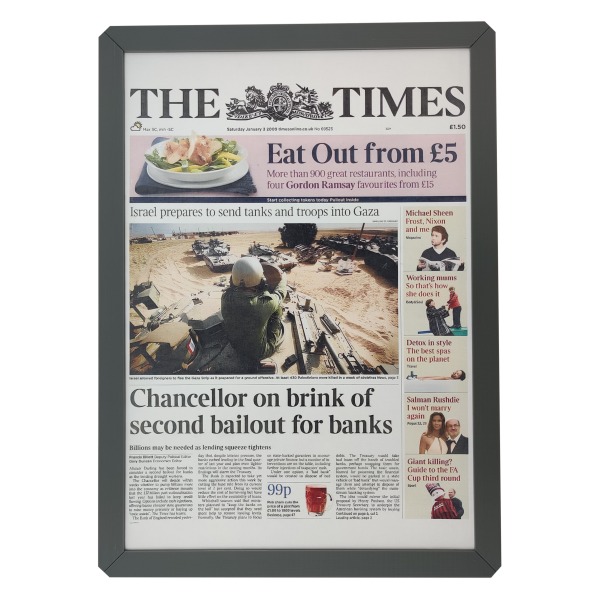 The Times - Framed (A4) - Image 2