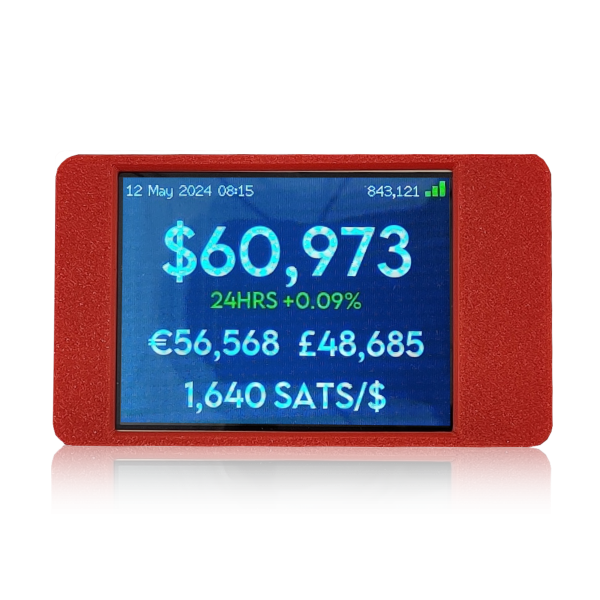 Bitcoin Price Ticker - 2.8" Screen - Image 5