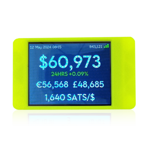 Bitcoin Price Ticker - 2.8" Screen - Image 3