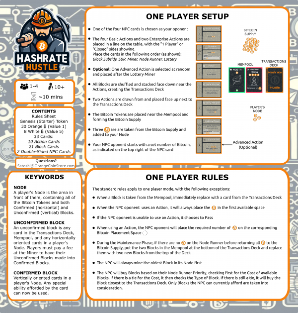 Hashrate Hustle - The Fast Paced Bitcoin Mining Card Game - Image 3